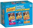 Friskies Cat Food Seafood Favorites 3-Flavor Variety Pack, 12-Count Pouches (Pack of 2)
