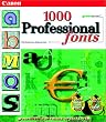 1,000 Professional Fonts
