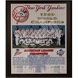New York Yankees 1999 World Series Healy Plaque