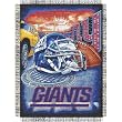 New York Giants NFL Woven Tapestry Throw (Home Field Advantage) (48x60")"