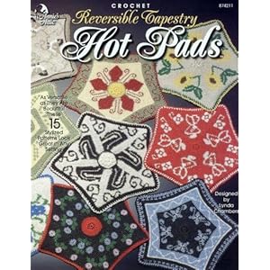 Crochet Reversible Tapestry Hot Pads - Lynda Chambers
