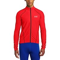 Gore Bike Wear Men's Contest Thermo Jersey, Large, Red