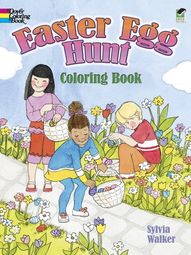 Easter Egg Hunt Coloring Book (Dover Coloring Books)