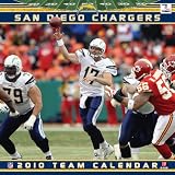 San Diego Chargers 2010 Wall Calendar