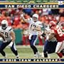 San Diego Chargers 2010 Wall Calendar