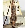 Together Beaded georgette slipdress|