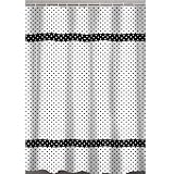Dots - Black - Shower Curtain