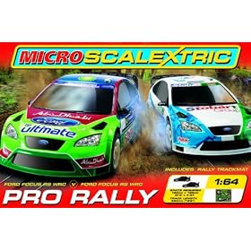 Micro Scalextric G1055 1:64 Scale Pro Rally Race Set