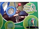 Slamma Jamma II Trampoline Inflatable Basketball Hoop