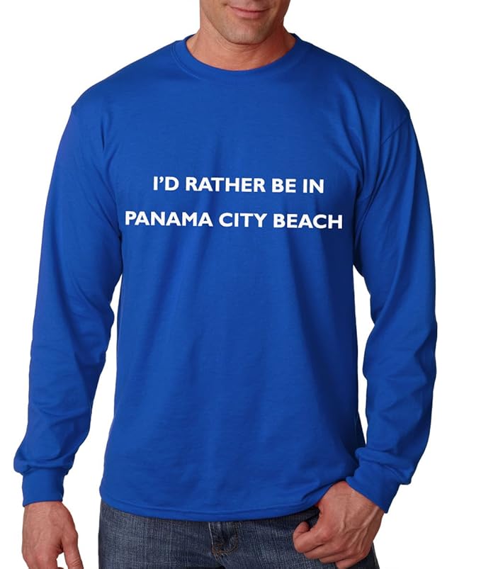 Amazon.com: I'd Rather Be in Panama City Beach Fl City Country ...