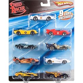 Mattel Speed Racer - Hot Wheels 9-Pack