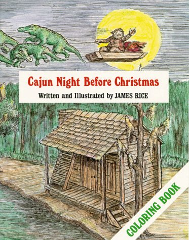 Cajun Night Before Christmas Coloring Book (The Night Before Christmas Series)