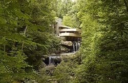 Fallingwater - Frank Lloyd Wright's Architectural Triumph in Pennsylvania - Beautiful 16"x20" Photographic Print by Carol M. Highsmith
