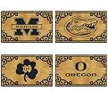 NCAA Coir Fiber Door Mats