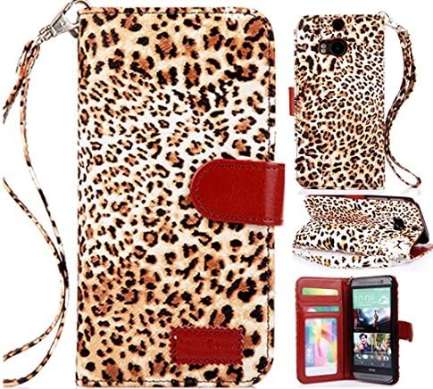 HTC One Case,Ezydigital Carryberry HTC One 2 M8 2014 Case Protective [Wallet Hybrid] Leather Credit Card Wallet Case Protection Cover for HTC One 2 M8