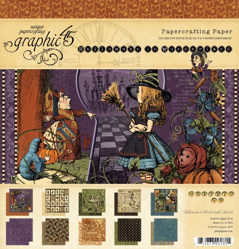 Graphic 45 8-Inch by 8-Inch Papercrafting Paper 