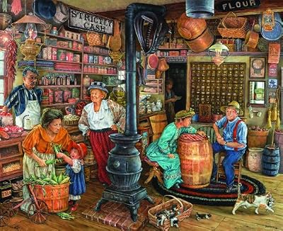 The Checkers Match 1500pc Jigsaw Puzzle by Susan Brabeau