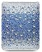 Blue Splash Crystal Case for Apple iPad; Crystal Rhinestone Diamond Bling