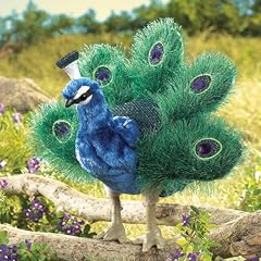 Folkmanis Handpuppe Pl�schtier Pfau