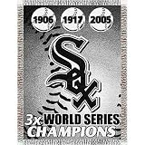 Chicago White Sox Commerative Jacquard Woven Blanket