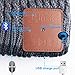 Rotibox Winter Fashional Bluetooth Beanie Hat Music Cap with Wireless Headphones Headsets Earphones Removal Speakers Mic Hands Free for Running Skiing Snowboard Skating Hiking - Gray
