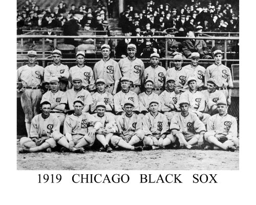 1919 Chicago Black Sox Baseball Team Picture Scandal Historic 8 1/2 x11 Photo