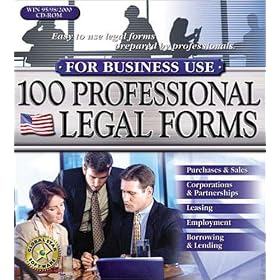 100 Professional Legal Forms for Business Use