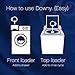 Downy Ultra Free & Gentle Liquid Fabric Softener 60 Loads 51 Fl Oz
