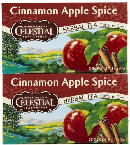 Celestial Seasonings Cinnamon Apple Spice Tea Bags, 20 ct, 2 pk Celestial Seasonings Cinnamon Apple Spice Tea Bags, 20 ct, 2 pk