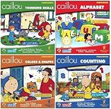 Caillou Preschool Four Pack (Ages 3 - 6)