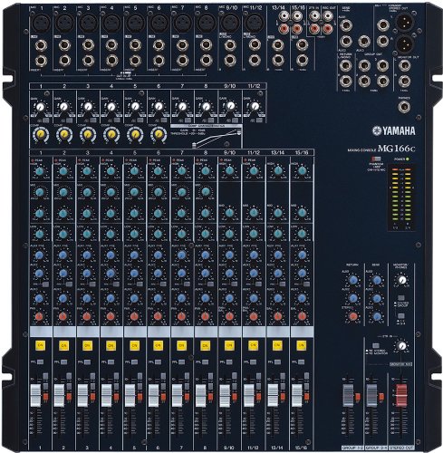 Yamaha MG166C Mixer 16ch, 10mic Inputs