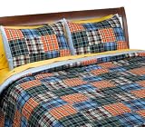 Tommy Hilfiger Patchwork Twin Comforter Set, Myrtle Bay