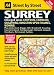 AA Street by Street Surrey: Maxi