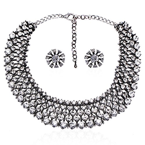 Zhenhui classic crystal wild collar fashion necklace (w…