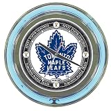 NHL Vintage Toronto Maple Leafs Neon Clock - 14 in Diameter (fls)