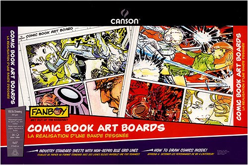 Canson Comic Book Art Boards- 11x17 Inch Pad