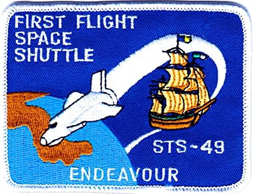 STS-49 Mission Patch First Space Shuttle Endeavour Flight
