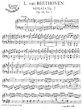 Sonata No. 7 Op. 10, No. 3: Instantly download and print sheet music