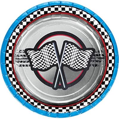 Racing Dessert Plates