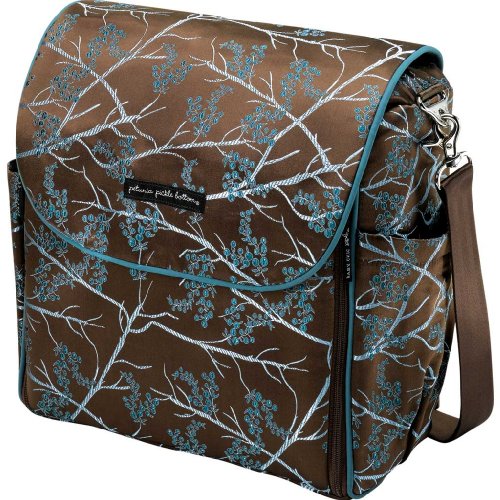 Petunia Pickle Bottom Boxy Diaper Bag Winterberry Roll