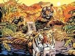 Ravensburger 28805 - Paradies der Tiger - Malen nach Zahlen Premium, 40 x 30 cm