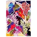 Autumn Grapes by Connie Byrd Outdoor Art- 17x24"