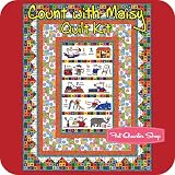 Count with Maisy Quilt Kit - Lucy Cousins for Andover Fabrics