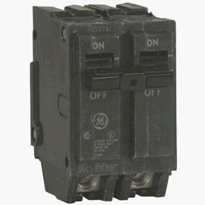 GE Industrial Dept. THQL21100 Double Pole Circuit Breaker by General Electric