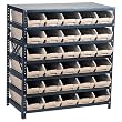 Quantum Storage 7-Shelf Rack with 30 Shelf Bins