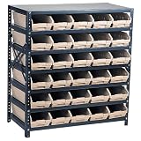 Quantum Storage 7-Shelf Rack with 30 Shelf Bins