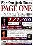 The New York Times Page One: One Hundred Years of Headlines As Presented in the New York Times