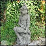 Eigenschaften Fiona Jane Scott / Devonshire Stone  / Devonshire Skulptur - Fern - Elf