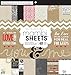 me & my BIG ideas Paper Pad, You and Me, 12-Inch by 12-Inch (Pack of 48)