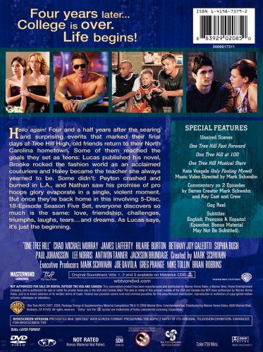 One Tree Hill - The Complete Fifth Season (+ Digital Copy) under One Tree Hill in The Dvd and video tapes Store